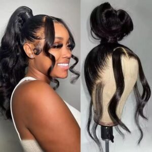 Ponytail with 360 wigs