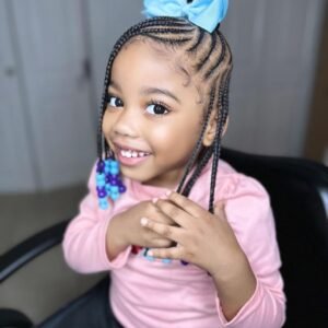 Kids style Hair & accessories included