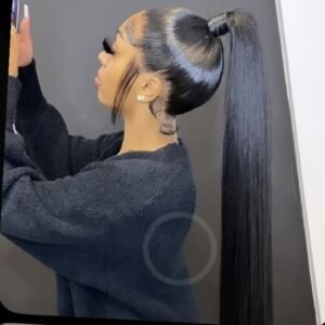 Updo ponytail 360 lace wig